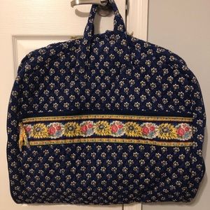 Vera Bradly Retired Maison Blue Garment Travel Bag